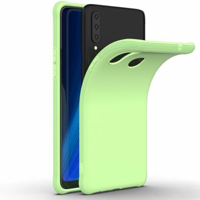 Захисний чохол Deexe Soft Cover для Samsung Galaxy A20s (A207) - Green