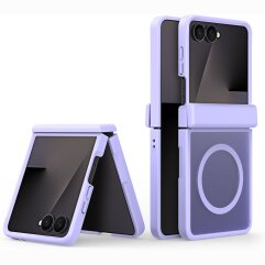 Защитный чехол DUX DUCIS Yind Series MagSafe для Samsung Galaxy Flip 8 - Light Purple