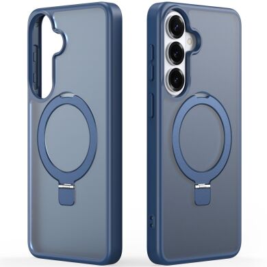 Захисний чохол DUX DUCIS Yind Series Stand для Samsung Galaxy S26 Plus - Dark Blue