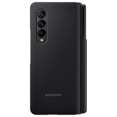Захисний чохол Flip Cover with S Pen для Samsung Galaxy Fold 3 (EF-FF92PCBEGRU) - Black