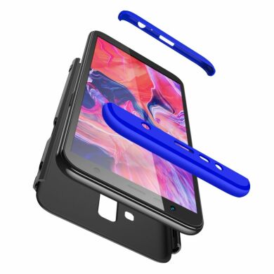 Защитный чехол GKK Double Dip Case для Samsung Galaxy J6+ (J610) - Black / Blue