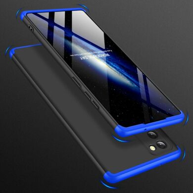 Защитный чехол GKK Double Dip Case для Samsung Galaxy Note 20 (N980) - Black / Blue