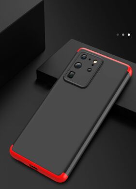 Захисний чохол GKK Double Dip Case для Samsung Galaxy S20 Ultra (G988) - Black / Red
