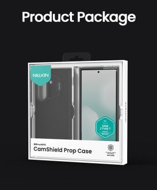 Защитный чехол NILLKIN CamShield Prop Magnetic (FF) для Samsung Galaxy Fold 7 - Black
