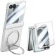 Защитный чехол Reframe Ring Stand Case для Samsung Galaxy Flip 8 - Silver. Фото 1 из 13