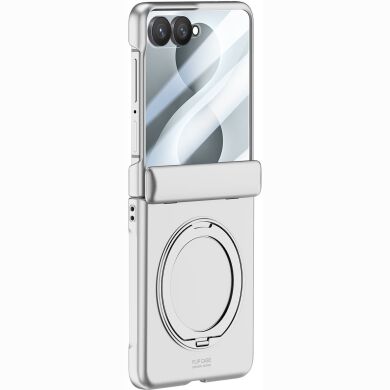 Защитный чехол Reframe Ring Stand Case для Samsung Galaxy Flip 8 - Silver