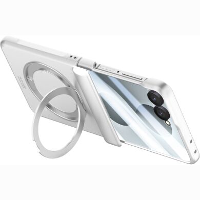Защитный чехол Reframe Ring Stand Case для Samsung Galaxy Flip 8 - Silver