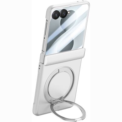 Защитный чехол Reframe Ring Stand Case для Samsung Galaxy Flip 8 - Silver