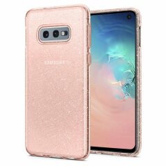 Защитный чехол Spigen SGP Liquid Crystal Glitter для Samsung Galaxy S10e (G970) - Rose Quartz