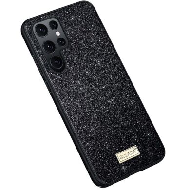 Защитный чехол SULADA Dazzling Glittery для Samsung Galaxy S25 Ultra (S938) - Black