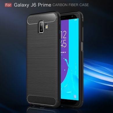 Захисний чохол UniCase Carbon для Samsung Galaxy J6+ (J610), Red