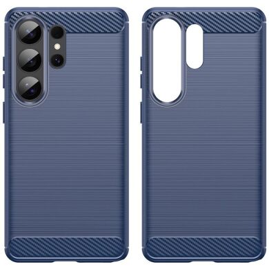 Захисний чохол UniCase Carbon для Samsung Galaxy S26 Ultra - Blue