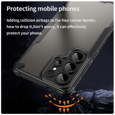 Захисний чохол UniCase Falcon Frame для Samsung Galaxy S25 Ultra (S938) - Black