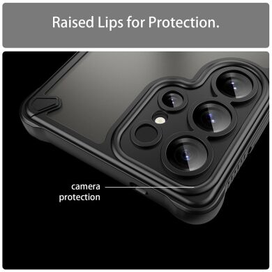 Захисний чохол UniCase Falcon Frame для Samsung Galaxy S25 Ultra (S938) - Black