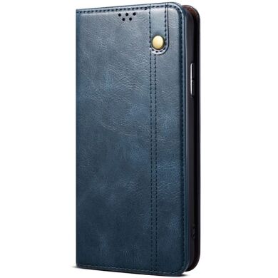 Защитный чехол UniCase Leather Wallet для Samsung Galaxy A35 (A356) - Blue