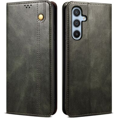 Защитный чехол UniCase Leather Wallet для Samsung Galaxy A54 (A546) - Green