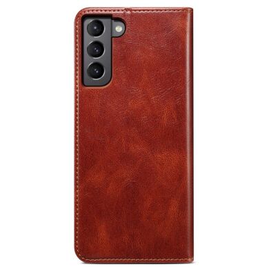 Защитный чехол UniCase Leather Wallet для Samsung Galaxy S22 - Brown