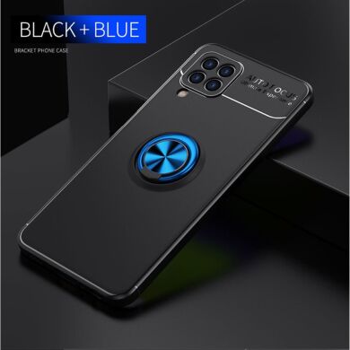 Захисний чохол UniCase Magnetic Ring для Samsung Galaxy A22 (A225) / M22 (M225) - Black / Blue