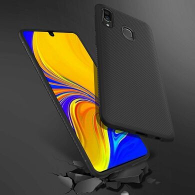 Защитный чехол UniCase Twill Soft для Samsung Galaxy A40 (A405) - Black