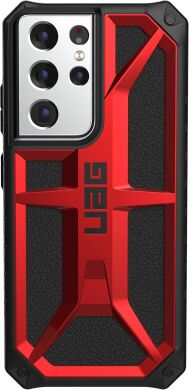 Защитный чехол URBAN ARMOR GEAR (UAG) Monarch для Samsung Galaxy S21 Ultra (G998) - Crimson