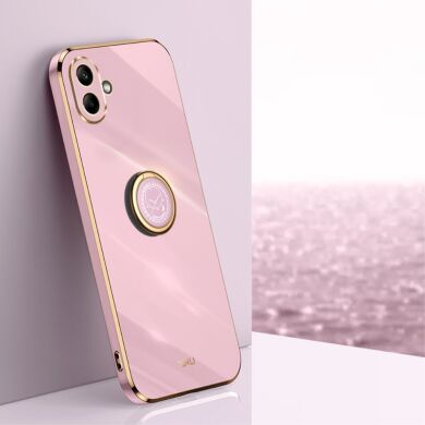 Защитный чехол XINLI Porcelain Ring для Samsung Galaxy A06 (A065) - Purple