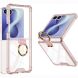 Защитный кейс GKK Aero Pulse для Samsung Galaxy Flip 8 - Transparent Pink. Фото 1 из 6
