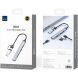 USB HUB WIWU Wi-HB003 ZOLO 5 in 1 - Gray. Фото 4 из 6