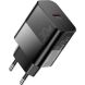Мережевий зарядний пристрій ESSAGER 30W Type-C + кабель Type-C to Type-C (E30JSB1-SYTT1-T) - Black