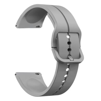 Ремінець Deexe Soft Line для годинників з шириною кріплення 20мм - Grey