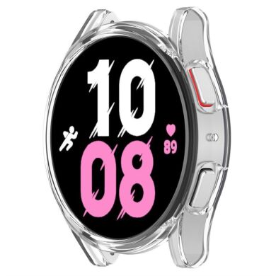 Захисний чохол Deexe Hard Frame для Samsung Galaxy Watch 4 / 5 (44mm) - Transparent