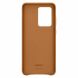 Чехол Leather Cover для Samsung Galaxy S20 Ultra (G988) EF-VG988LAEGRU - Brown. Фото 3 из 3