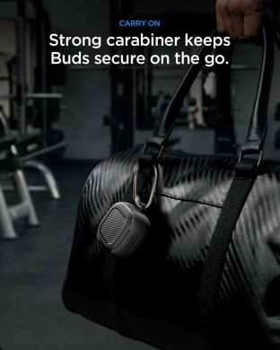 Захисний чохол Spigen Rugged Armor (FH) для Samsung Galaxy Buds 4 / Buds 4 Pro (ACS11200) - Matte Black