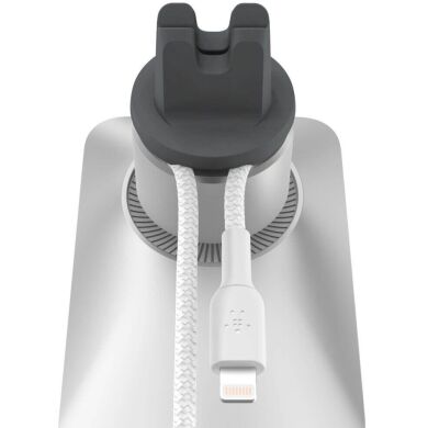 Автомобильный держатель с беспроводной зарядкой Belkin Car Vent Mount PRO MagSafe (WIC002btGR) - Grey