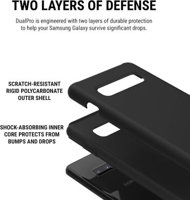 Захисний чохол Incipio Dualpro для Samsung Galaxy S10 (G973) - Black