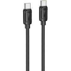 Кабель Hoco X115 Type-C to Type-C (240W, 1m) - Black