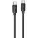 Кабель Hoco X115 Type-C to Type-C (240W, 1m) - Black