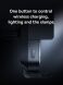 Автомобильный держатель Baseus Halo Electric Wireless Charging (15W) SUDD000001 - Black. Фото 18 из 38