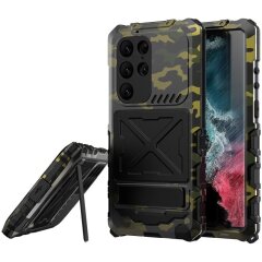 Захисний чохол R-JUST Military для Samsung Galaxy S23 Ultra - Camouflage