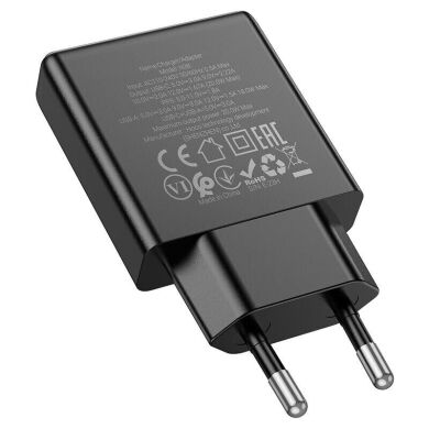 Сетевое зарядное устройство Hoco N38 (20W) - Black