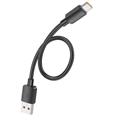 Кабель Hoco X96 Hyper 100W USB to Type-C (0.25m) - Black