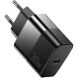 Мережевий зарядний пристрій ESSAGER 30W Type-C + кабель Type-C to Type-C (E30JSB1-SYTT1-T) - Black