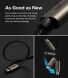 Кабель Ringke 90 Degree Type-C to Type-C 240W (5A, 2m) 8800293851486 - Black