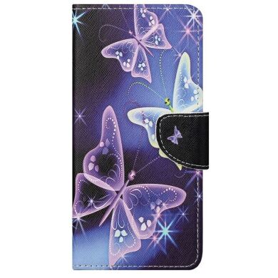 Чохол-книжка Deexe Color Wallet для Samsung Galaxy M23 (M236) - Sparkling Butterflies