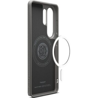 Защитный чехол Spigen Liquid Air (MagFit) для Samsung Galaxy S26 Ultra (S948) ACS10675 - Marble Grey