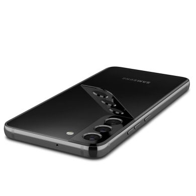 Комплект защитных стекол Spigen (SGP) Optik Lens Protector для Samsung Galaxy S22 (S901) / S22 Plus (S906) - Black