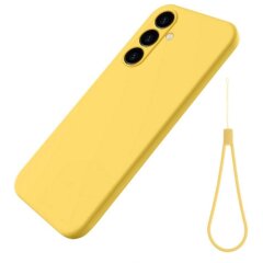 Захисний чохол Deexe Silicone Case для Samsung Galaxy A25 (A256) - Yellow