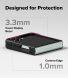 Защитный чехол RINGKE Onyx (FF) для Samsung Galaxy Flip 7 - Black. Фото 10 из 17