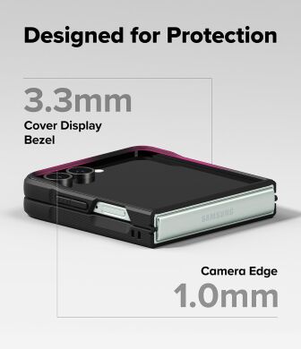 Защитный чехол RINGKE Onyx (FF) для Samsung Galaxy Flip 7 - Black