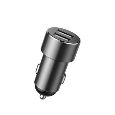Автомобильное зарядное устройство Baseus High Efficiency One to Two Cigarette Lighter Tworeless (CRDYQ-01) - Black