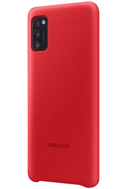 Чехол Silicone Cover для Samsung Galaxy A41 (A415) EF-PA415TREGRU - Red